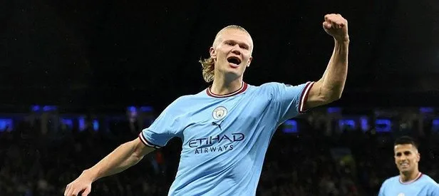 Erling Haaland yine sahneye çıktı!