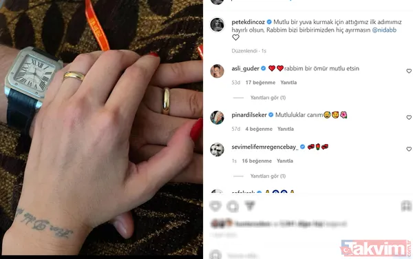 Hamile olduğu iddia edilen Petek Dinçöz'ün eşi bir hediye aldı ki sormayın gitsin! Nida Büyükbayraktar kesenin ağzını açtı da açtı - 19