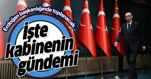 Cumhurbaşkanlığı Kabinesi Başkan Erdoğan liderliğinde toplanacak! İşte kabinenin gündemi