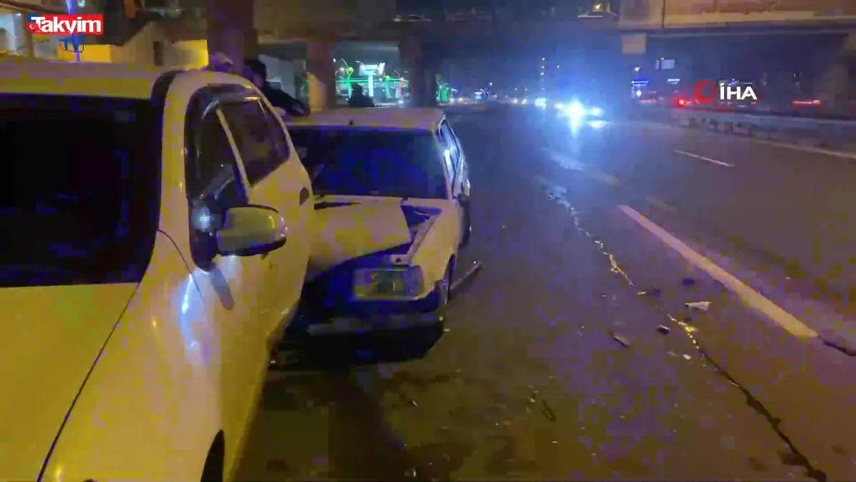 Kocaeli'nde trafik kazası: 2 yaralı