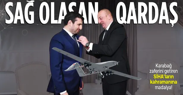 Aliyev’den Dağlık Karabağ zaferindeki SİHA başarısı için Bayraktar’a madalya!