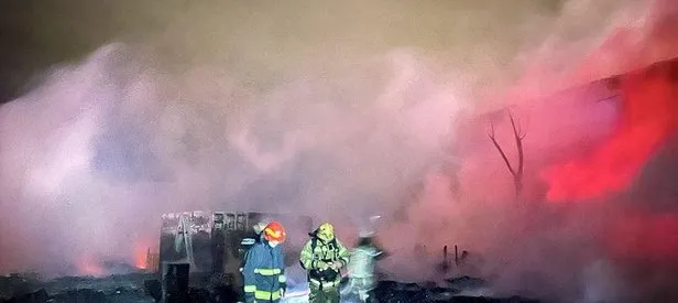 Bursa’da geri dönüşüm fabrikasında korkutan yangın
