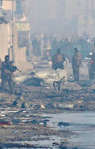 Son dakika: Afganistan'da camide patlama