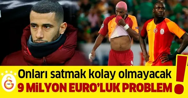Galatasaray’da 9 milyon Euro’luk problem! Diagne, Belhanda ve Babel’i satmak kolay olmayacak...