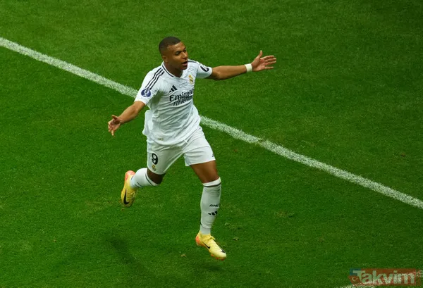 UEFA Süper Kupa'da şampiyon Real Madrid! Mbappe siftah yaptı... Arda Güler 4. kupasını kaldırdı - 25