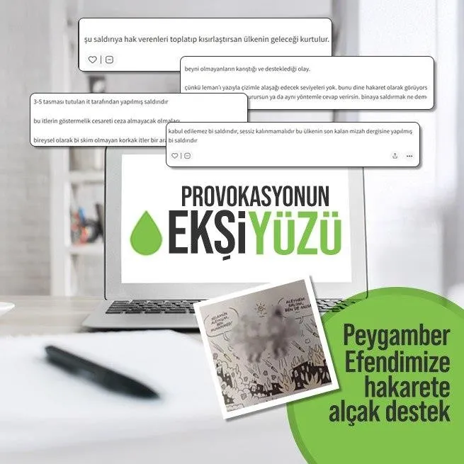 Ekşi Sözlükten Peygamber Efendimize yönelik alçak hakarete destek