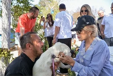 Duygu yüklü ziyaret