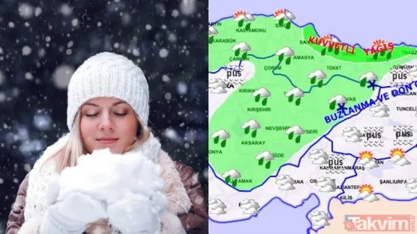 Kar yağışı haritası değişti: O illerde 20 CM'ye ulaşacak! İstanbul ve Ankara için yeni senaryo - 1