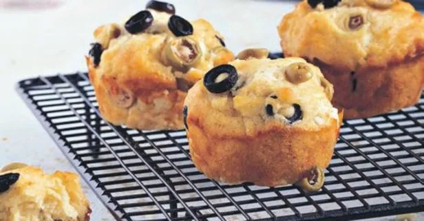 Zeytinli muffin nasıl yapılır? İşte tarifi