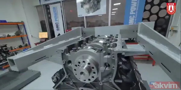 SON DAKİKA: Savunma Sanayii Başkanı İsmail Demir: Tank için geliştirilen ilk motor BATU'nun ateşleme testi başarılı - 9