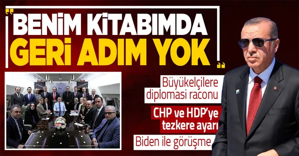 Başkan Erdoğan'dan Azerbaycan dönüşü uçakta önemli açıklamalar: Ben taarruzdayım kitabımda geri adım atmak yok