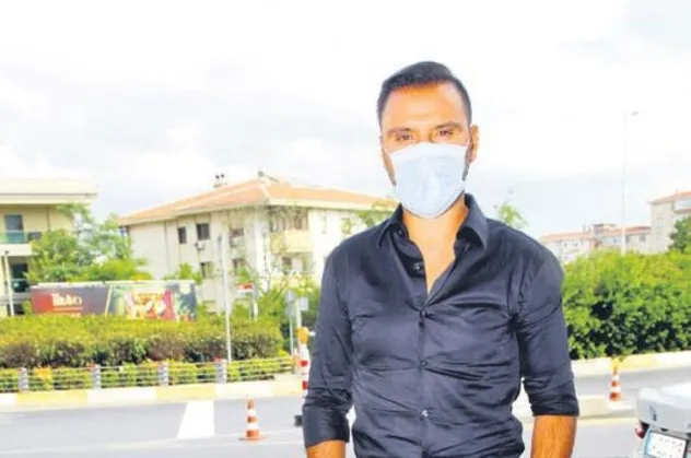 Alişan maskesini çıkarmadı