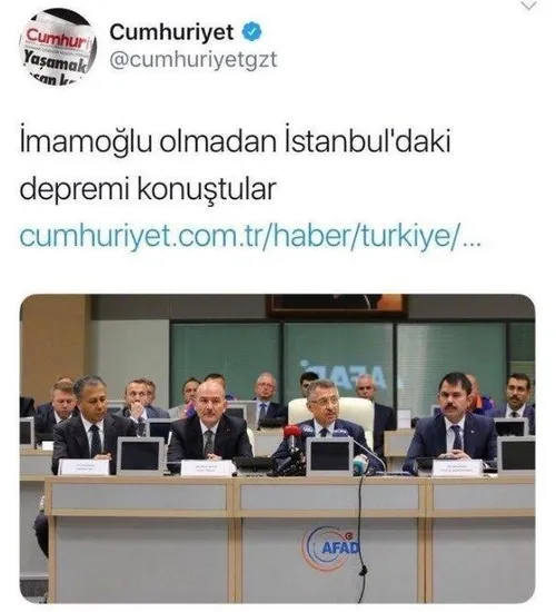 'Ekrem İmamoğlu'nun AFAD toplantısına çağrılmadığı' yalanını kimler yaydı? İşte deprem yalancıları-3