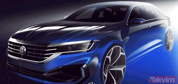 2019 Volkswagen Passat ortaya çıktı! İşte yeni Passat'ın ilk görselleri