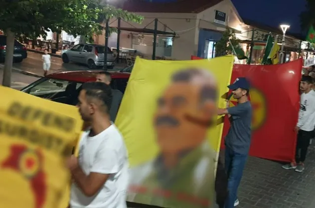 Yunanistan'da ikinci Kandil! Lavrion PKK'nın Avrupa kampı oldu! Teröristler için skandal yürüyüş