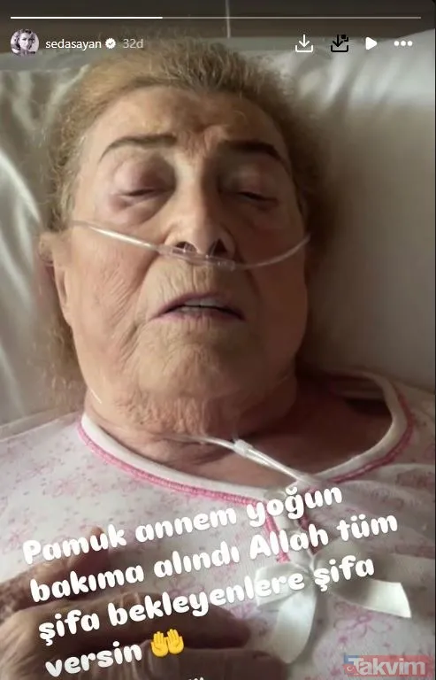 Seda Sayan’dan kötü haber! Annesi Ayşe Ak Gürsaçar yoğun bakıma alındı! - 6