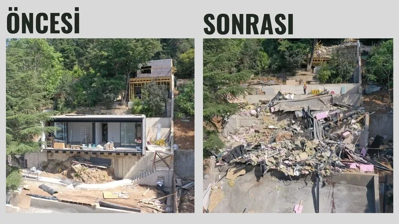 Vaniköy'de yıkım çalışması sona erdi! Bölge ağaçlandırılacak: "'Dünyanın İncisi' İstanbul Boğazı’nı hep birlikte koruyalım"-2