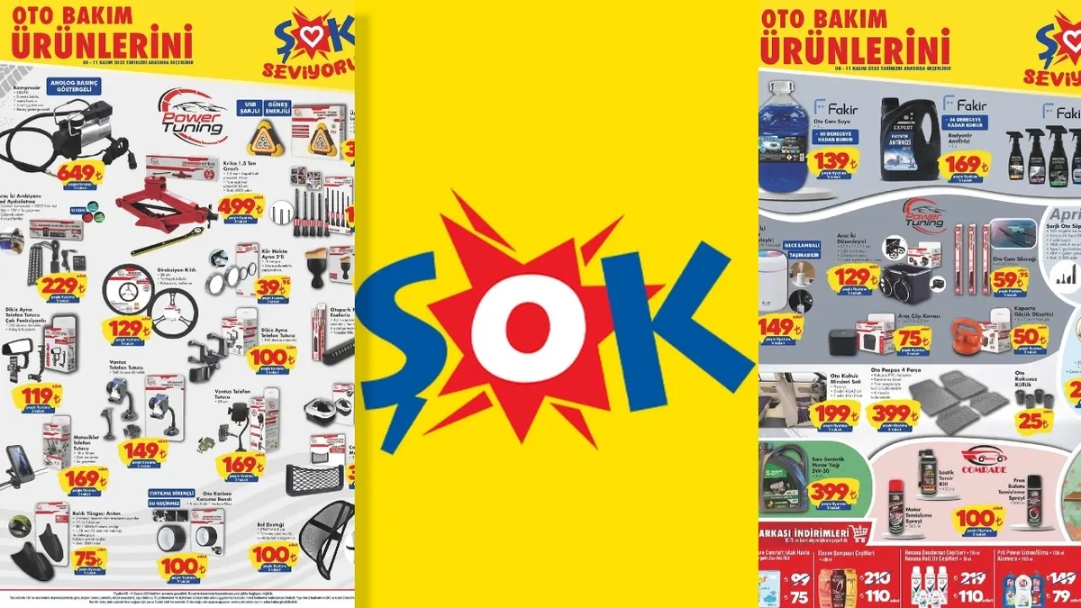 ŞOK’ta hafta sonu fırsat yağmuru: Otomobil aksesuarları, mini ısıtıcı, kombi buzdolabı! Fiyatlar dip