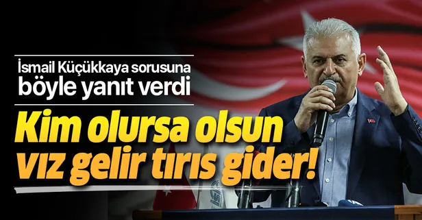 AK Parti'nin İstanbul adayı Binali Yıldırım'dan İsmail Küçükkaya açıklaması