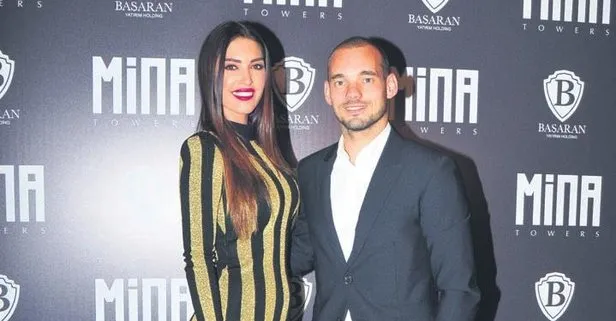 Wesley Sneijder de gemileri yaktı! Yolanthe Cabau için aldığı malikaneyi satışa çıkardı