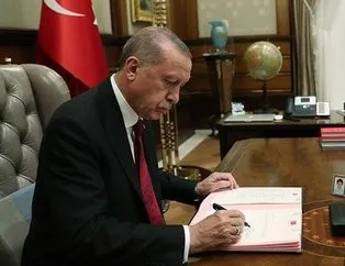 Atama kararları Erdoğan’ın imzasıyla Resmi Gazete’de