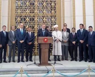 Erdoğan o caminin ismini açıkladı