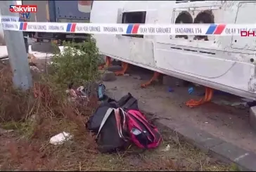 Balıkesir öğrenci servisi kazası!