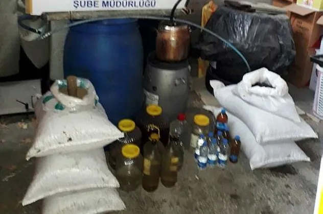 Niğde'de 'sahte içki' operasyonu