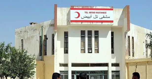 Tel Abyad’da teröristlerin yaktığı hastane onarıldı, günlük 800 hastaya şifa dağıtıyor
