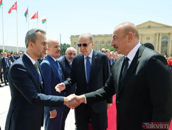 Başkan Recep Tayyip Erdoğan'dan Gardaş Azerbaycan'a ziyaret! Heyette Sinan Oğan da yer aldı - 16