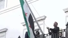 Şeybaniden sürpriz İngiltere ziyareti... Büyükelçilik açılıyor! Suriye bayrağı Londrada dalgalandı