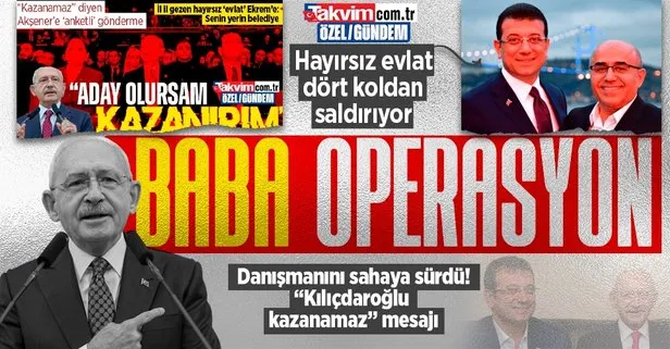 İl il gezip adaylık kovalayan İmamoğlu’ndan Kılıçdaroğlu’na ’sen kazanamazsın’ operasyonu! Danışmanı Necati Özkan’ı devreye soktu