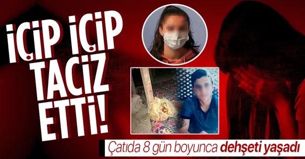 Liseli Elanur’a 8 gün boyunca dehşeti yaşattı: Çantasından çıkardığı şeyi içip beni taciz ediyordu