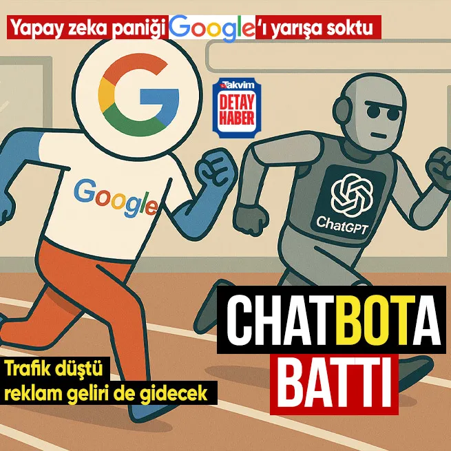 Google’da yapay zeka paniği: Aramalar azaldı yarışa girdi! Trafik düşecek reklam geliri gidecek