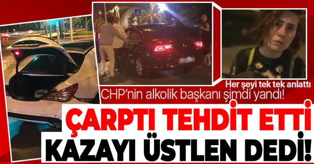 Alkollü araç kullanıp kaza yapan CHP'li Maltepe Belediye Başkanı Ali Kılıç’ın başı fena dertte! Mağdur Pınar Keskin her şeyi anlattı