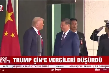 ABD Başkanı Trump Çin'e uygulanan vergileri düşürdü! İşte detaylar...