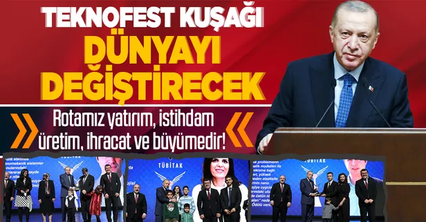 Başkan Erdoğan'dan TÜBİTAK ve TÜBA Bilim Ödülleri Töreni'nde önemli açıklamalar