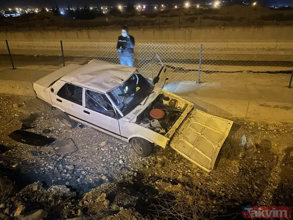 Yer: Kahramanmaraş! Kavga ettiği kişilerin üzerine aracını sürdü, 100 metrelik uçurumdan yuvarlandı: 6 yaralı - 1