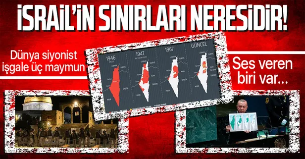 Dünya 3 maymunu oynarken Başkan Erdoğan'ın Filistin mücadelesi: Kudüs huzura ermeden davamızdan dönmeyeceğiz