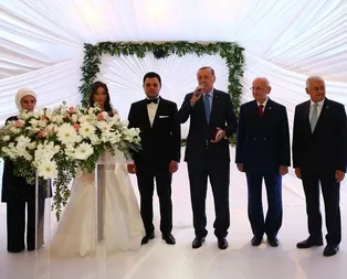 Başbakan Yardımcısı Kaynak’ın oğlu evlendi