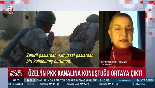 CHP'li Özel'in Fincancı'nın TSK'ya iftira attığı PKK kanalına konuk olduğu ortaya çıktı