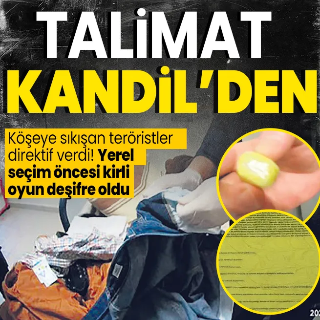 Kandilden cezaevlerine talimat! Suçüstü yakalandılar! Şeker boyutunda 16 sayfalık not