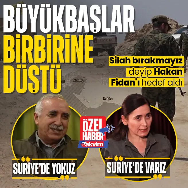 PKK elebaşları birbirine düştü! Helin Ümit Murat Karayılanı yalanladı: YPG Suriyede silah bırakmaz deyip Hakan Fidanı hedef aldı