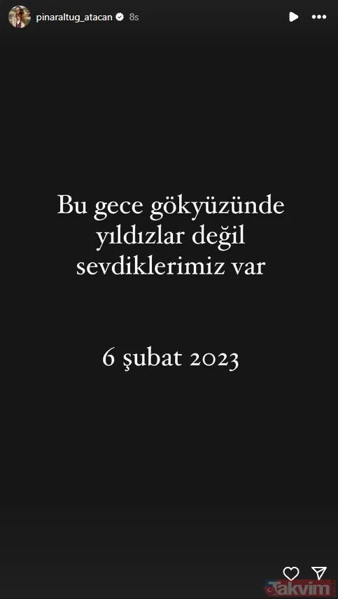 Ünlülerden 6 Şubat paylaşımları! “En uzun Şubat ayının en uzun gecesi” Özge Törer, Esra Erol, Ebru Gündeş, Sibel Can... - 4