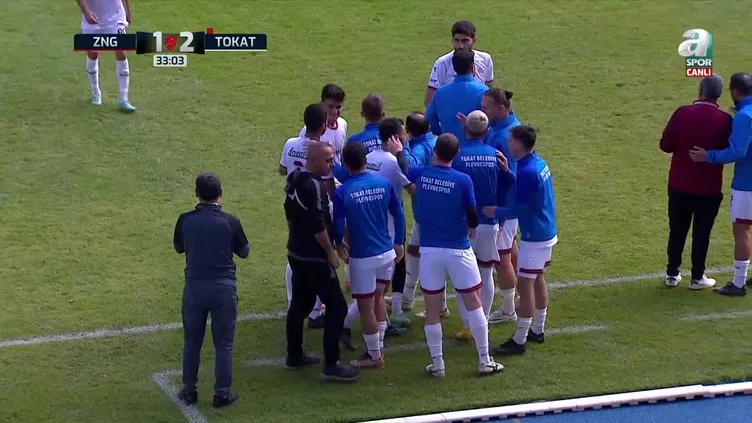 İZLE | Zonguldak Kömürspor 1-2 Tokat Belediye Plevnespor (GOL: Burak Seres)