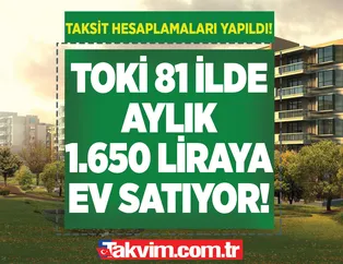 Günlük sigara parasına İstanbul dahil 81 ilde ev fırsatı! 240 ay vade acele edin! TOKİ aylık 1.700  TL'den az taksitle 2+1, 3+1 daire satıyor!