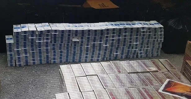 Mersin’de 430 paket gümrük kaçağı sigara ele geçirildi