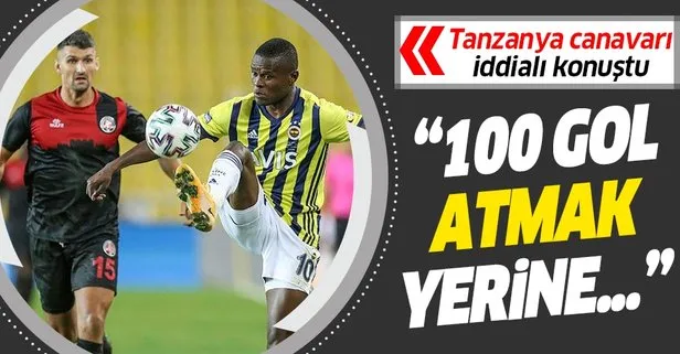 Mbwana Samatta Fenerbahçe - Karagümrük maçı sonrası konuştu! 100 gol atacağıma...