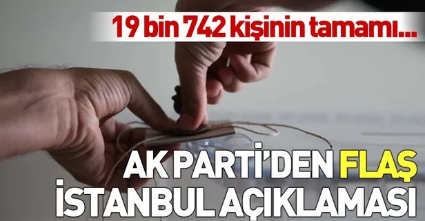Son dakika: AK Parti’den seçim sonuçlarına itirazlara ilişkin flaş açıklama