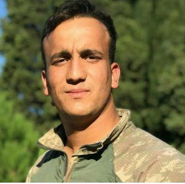 Afrin şehidinin yürek yakan fotoğrafı...-5